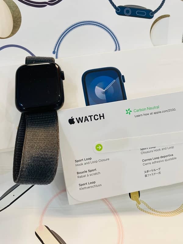 Apple Watch Series 9 ( Midnight, 45mm)-Like New, Boxed & 2 months used 4