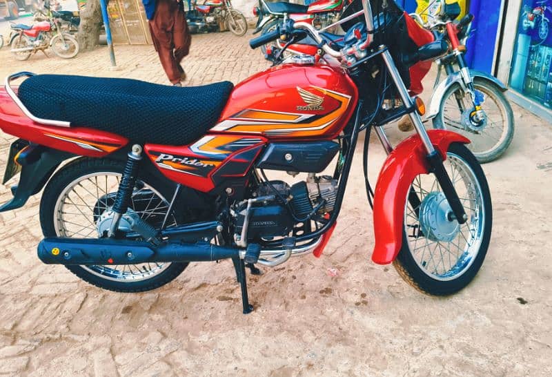 Honda Pridor100cc 22/2023 All Punjab Number 4