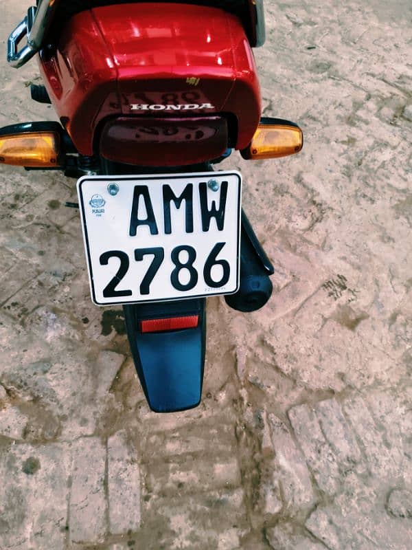 Honda Pridor100cc 22/2023 All Punjab Number 5