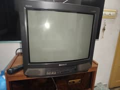 Original Sony Trinitron 21 inch TV in working condition