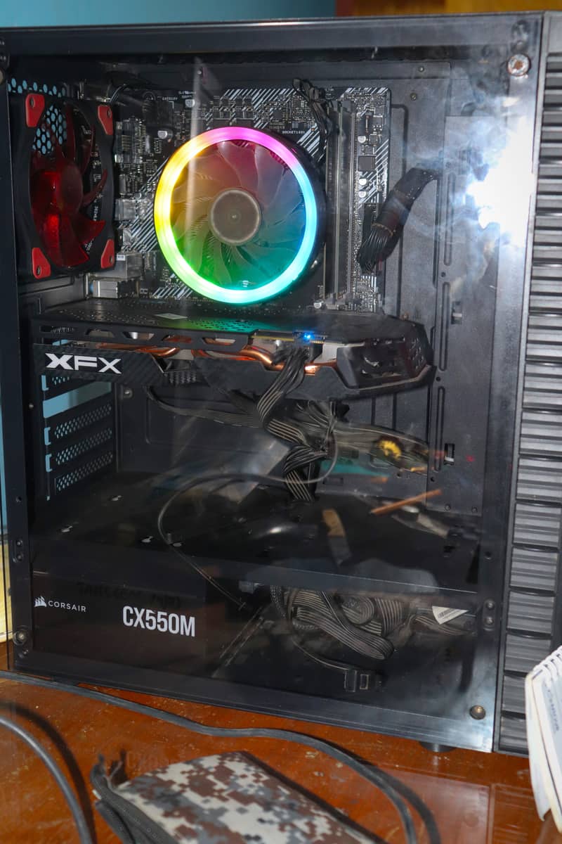 Gaming PC Ryzen 5 2600, RX 580 4GB 1