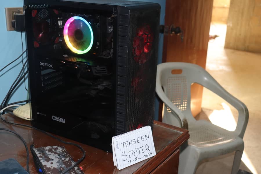 Gaming PC Ryzen 5 2600, RX 580 4GB 3