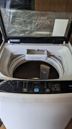 Haier total new washing machine running condition