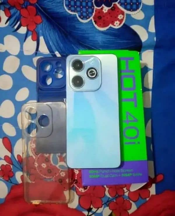 Infinix hot 40i Box Pack 10 be 10 condition 0