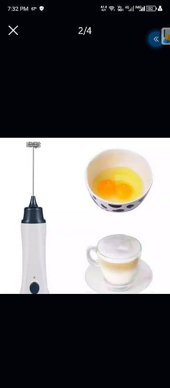 Handheld coffee beater lassi egg mixer and whisker milk frother 1