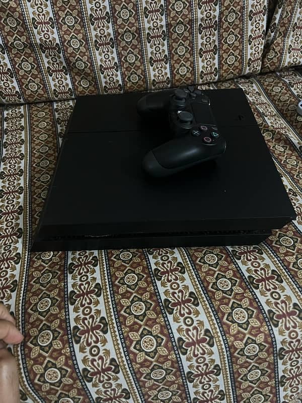 PS4 Fat 500GB Jailbreak on 11.0 FW with One Controller 3