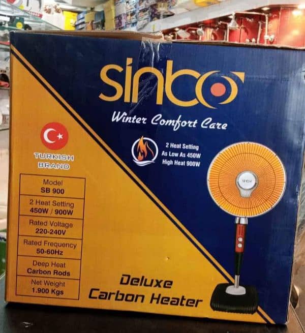 Electric Heater Simbo 450-900 watt | Electric Room Heater 6