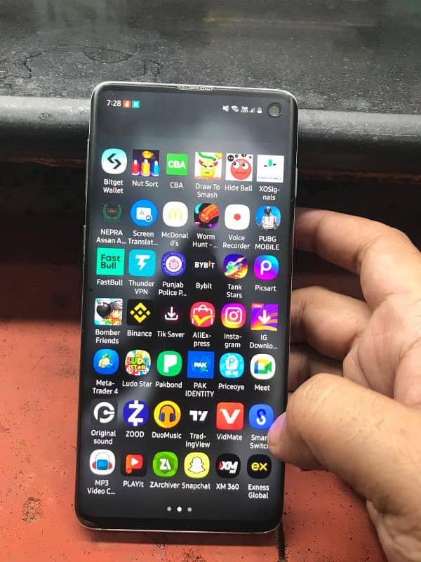 samsung s10 pta glitch doul sim original 8/128 3