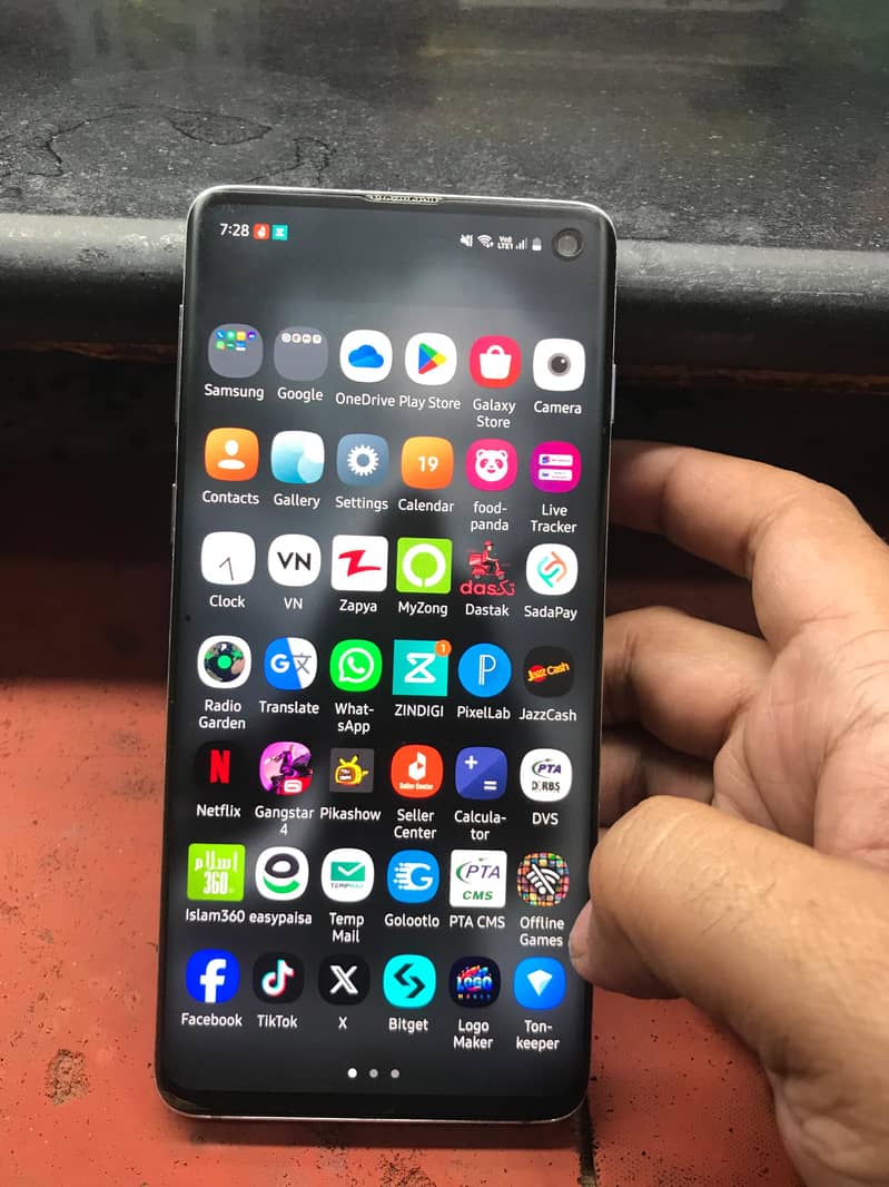 samsung s10 pta glitch doul sim original 8/128 6