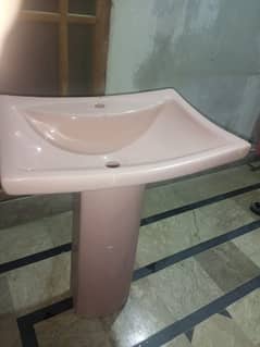 big saize pink wash besan for sale