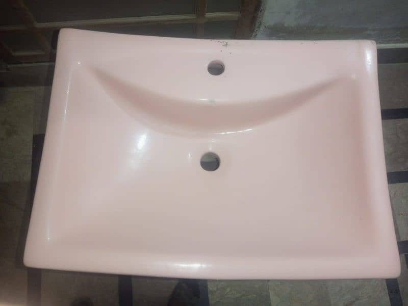 big saize pink wash besan for sale 9