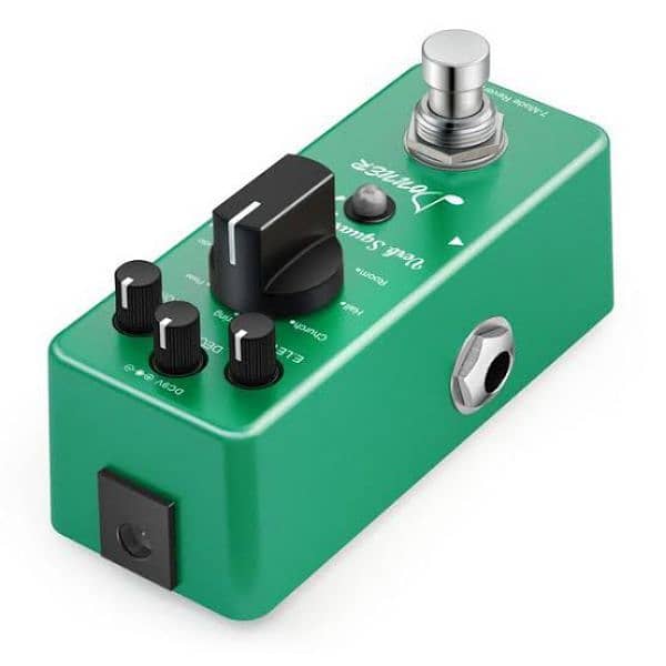 Donner Reverb Guitar Pedal, Verb Square Digital Reverb  7 Modes. 10