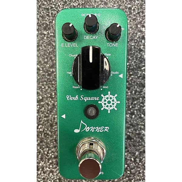 Donner Reverb Guitar Pedal, Verb Square Digital Reverb  7 Modes. 11