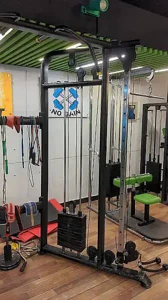 Dual Smith machine|Cross over| Functional trainer|Comercial Gym Setup 16