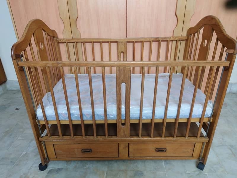 Kids cot / Baby cot / kids Bed / kids High chair for sale 2