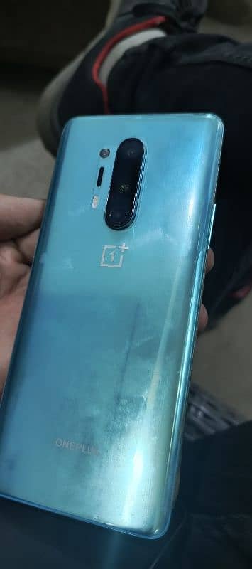 model OnePlus 8pro 12/256 10/10 condition 5