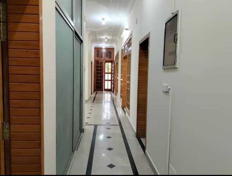 Beautiful kanal ground portion available for rent in g11 Islamabad at maine double road, 3 bedrooms with bathrooms, drawing, dining, TVL, car porch, All miters separate and gate separate, near to markaz. 2