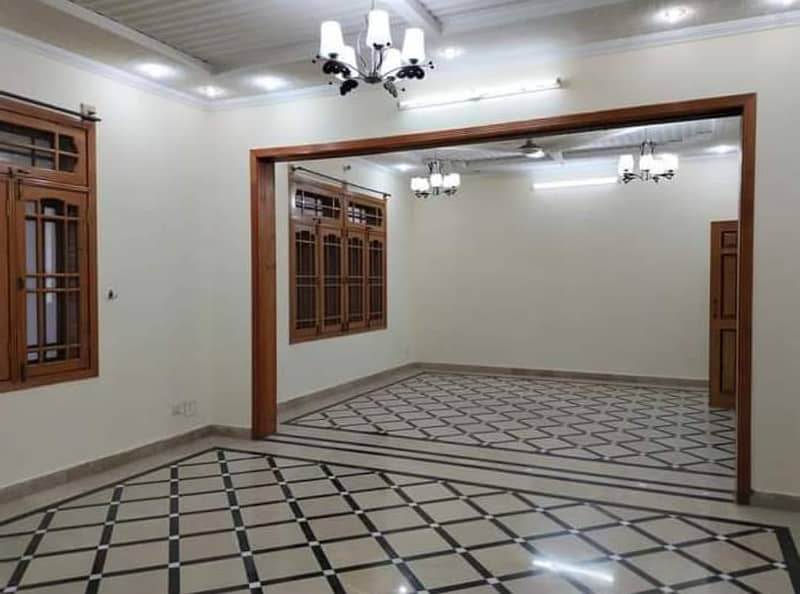 Beautiful kanal ground portion available for rent in g11 Islamabad at maine double road, 3 bedrooms with bathrooms, drawing, dining, TVL, car porch, All miters separate and gate separate, near to markaz. 3