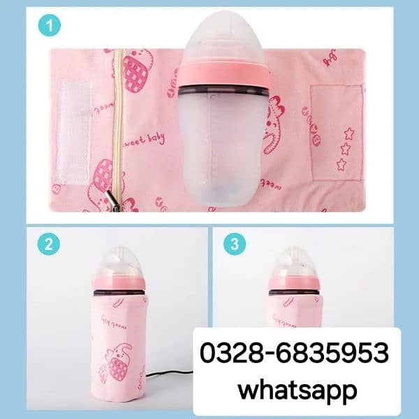 Portable USB Feeder Baby Bottle Warmer Deliver all over Pakistan 1