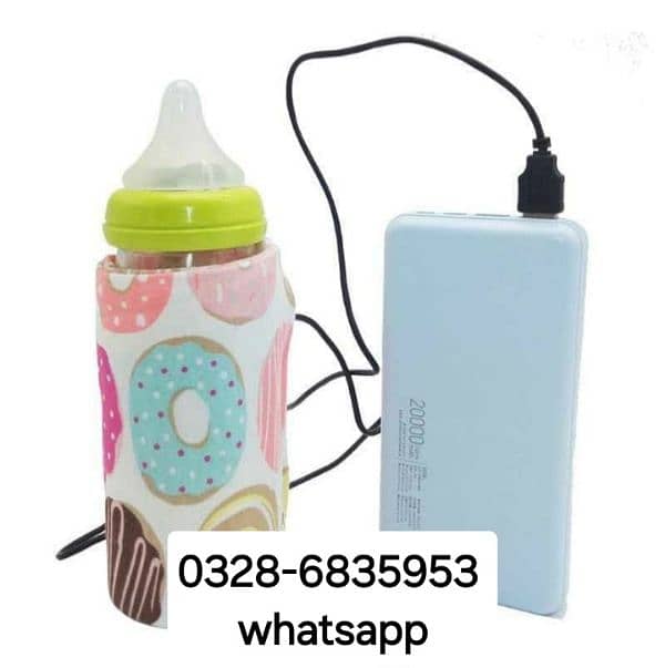 Portable USB Feeder Baby Bottle Warmer Deliver all over Pakistan 3