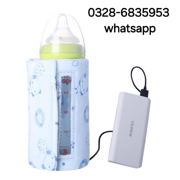 Portable USB Feeder Baby Bottle Warmer Deliver all over Pakistan 4