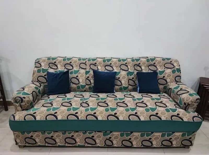 5 seater sofa set -  Green 0