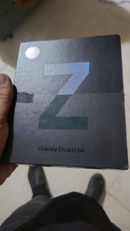 Samsung Z Fold 3 5g Official PTA approved dual sim 12/256 1