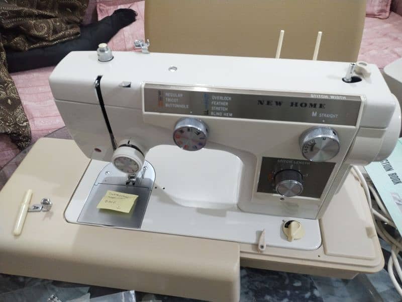 JANOME sewing machine made in England genuine company USA 1