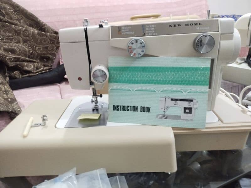 JANOME sewing machine made in England genuine company USA 6