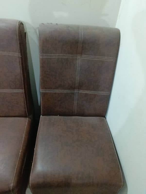 Leather Sofa Set & Office Chairs 11