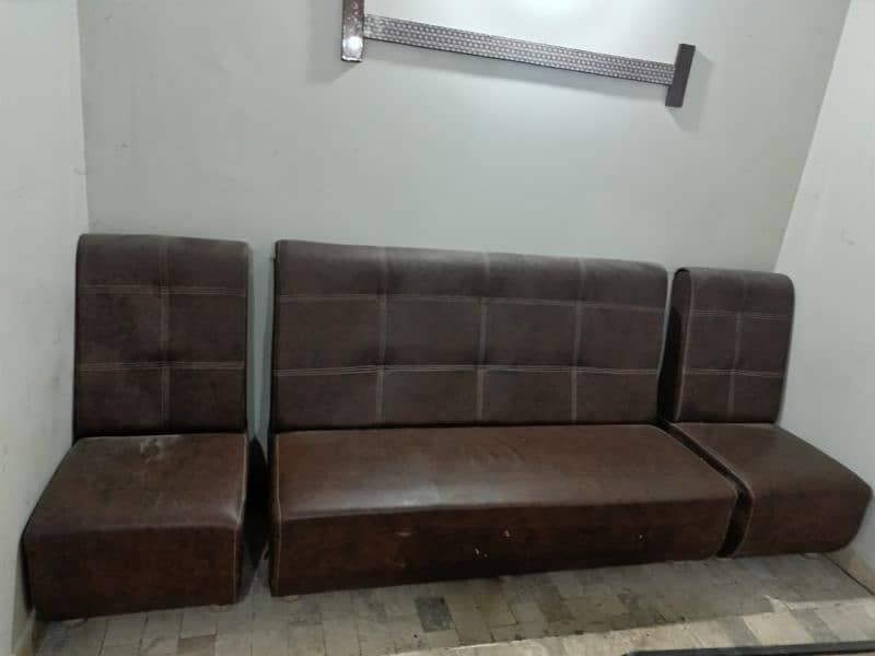 Leather Sofa Set & Office Chairs 13