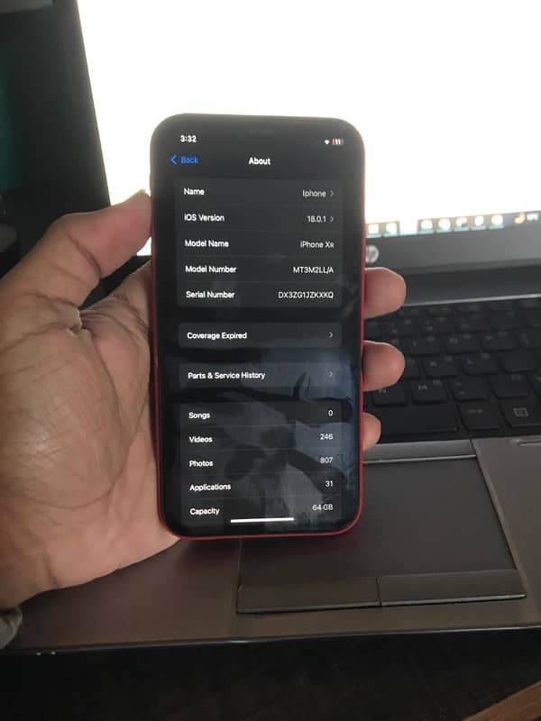 Iphone xr factory unlock non pta 7