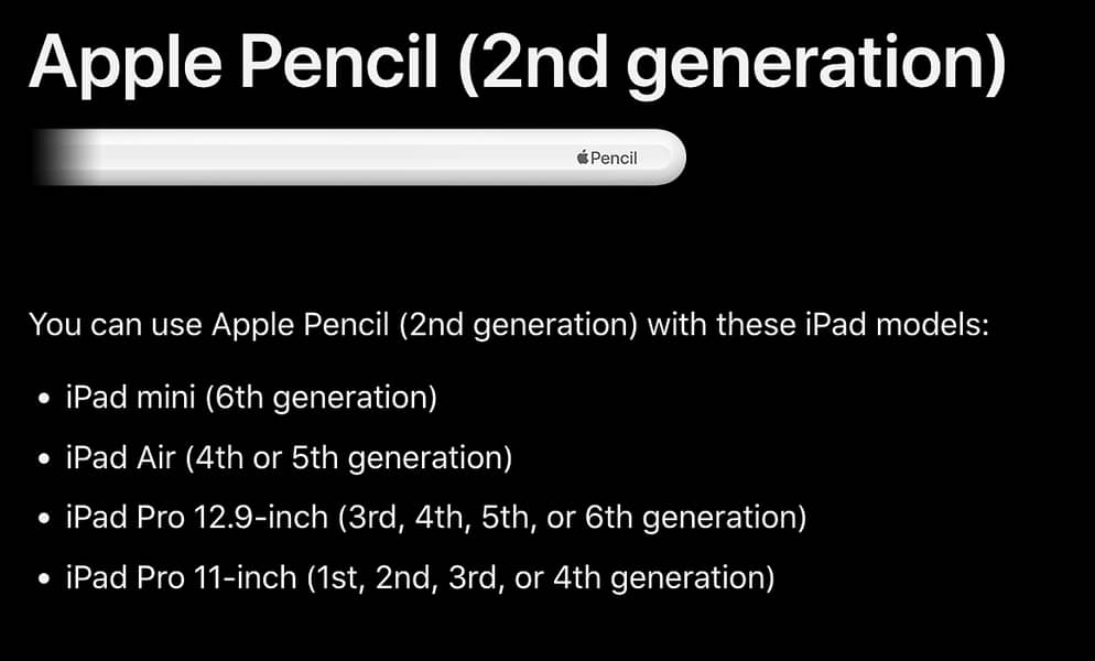 Original Apple Pencil 2 Generation For Sale 8