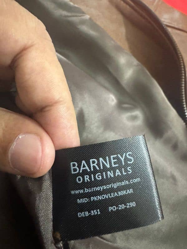 Barneys uk original lather jacket 3