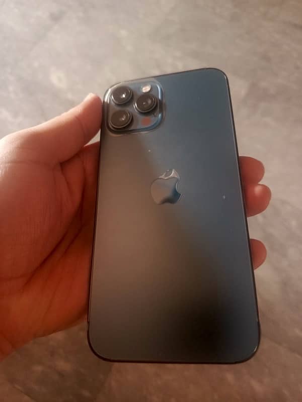 iphone 12 pro max 256gb blue 1