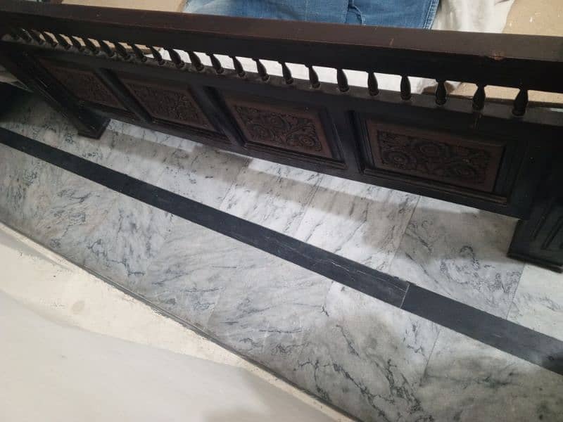 Chinyoti Wooden Bed King size 3