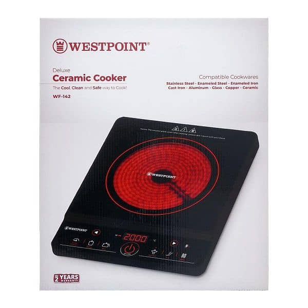 Westpoint WF-142 Electric Stove aka Ceramic Cooker 0