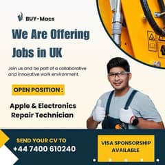 Repair Technician || UK Jobs || Urgent Hiring || Male Staff