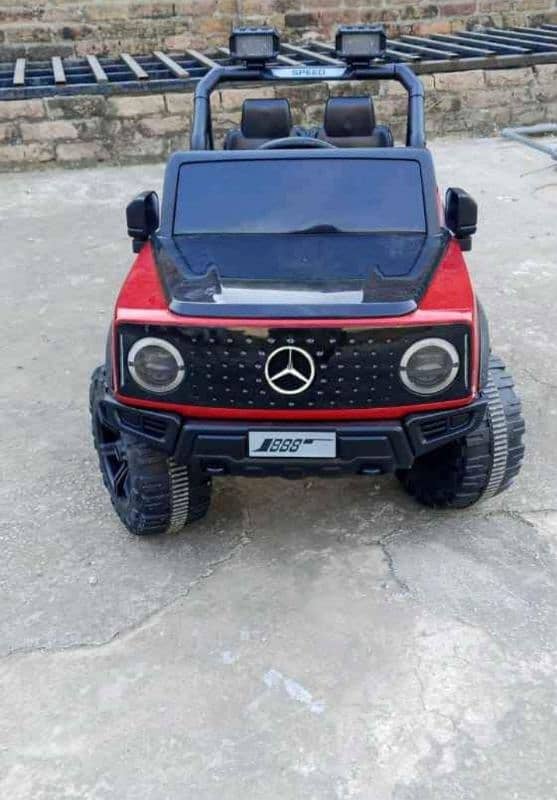 Kids Electric Jeep Mercedes Double Battery 2