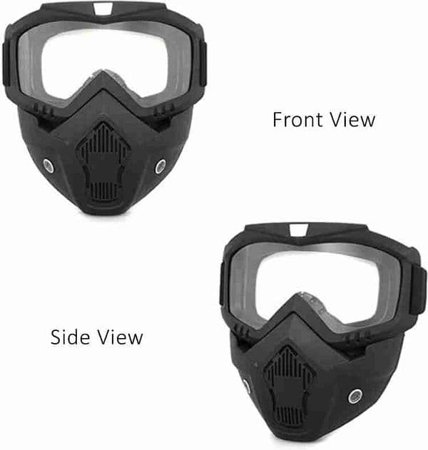 Off Road Mask | Rainbow Glass Bike Mask 2