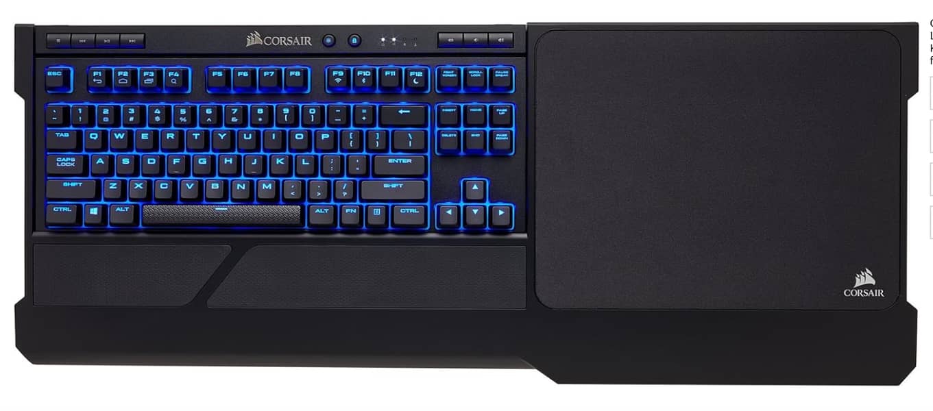 Corsair Wireless Gaming Lapboard for K63 Wireless Keyboard New BoxPack 10