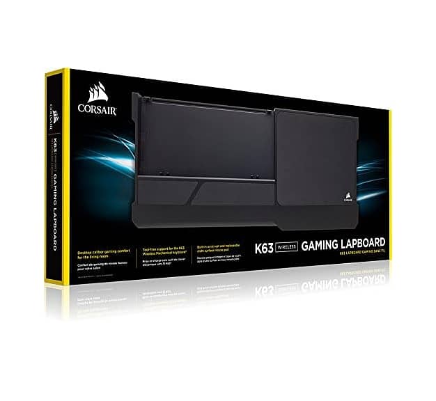 Corsair Wireless Gaming Lapboard for K63 Wireless Keyboard New BoxPack 13