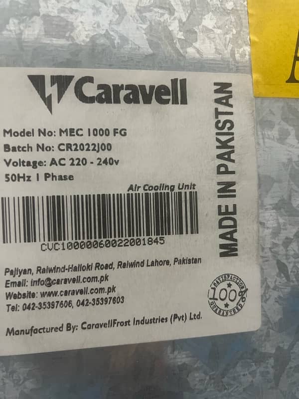 Caravell two door Air colling unit 3