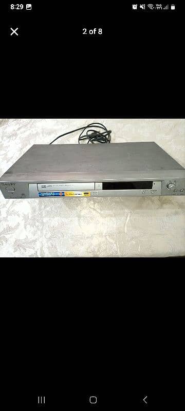 SONY PRECISION 2 DVD PLAYER movie music all 6