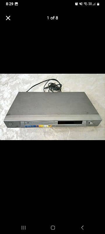 SONY PRECISION 2 DVD PLAYER movie music all 7