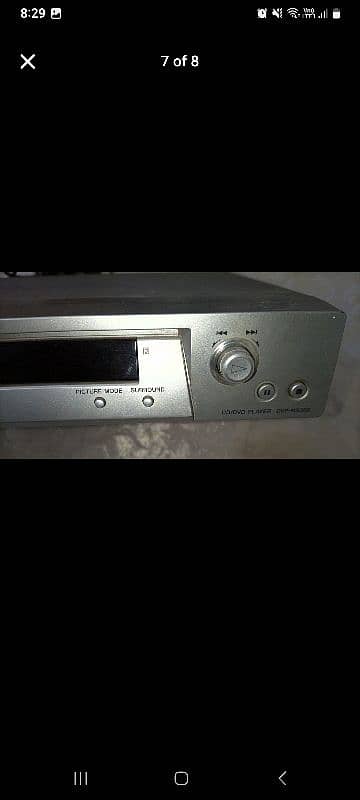 SONY PRECISION 2 DVD PLAYER movie music all 8