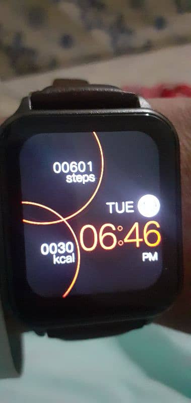 smart watch with box charging cable 9