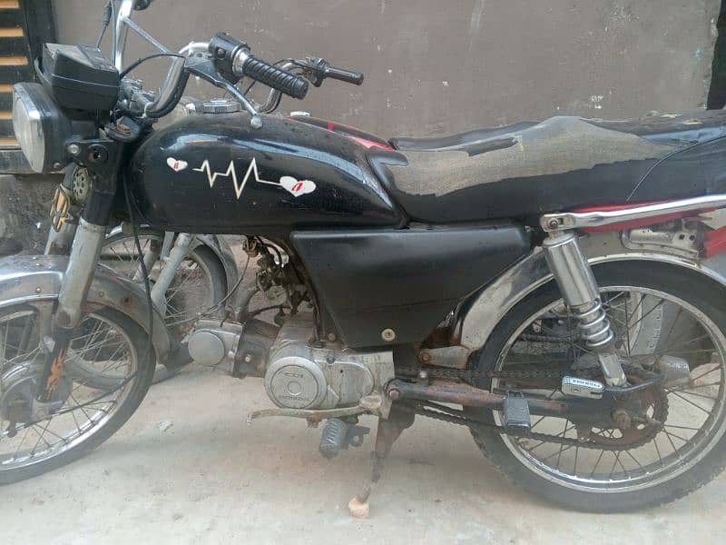 Honda seventhy 2007 model 0