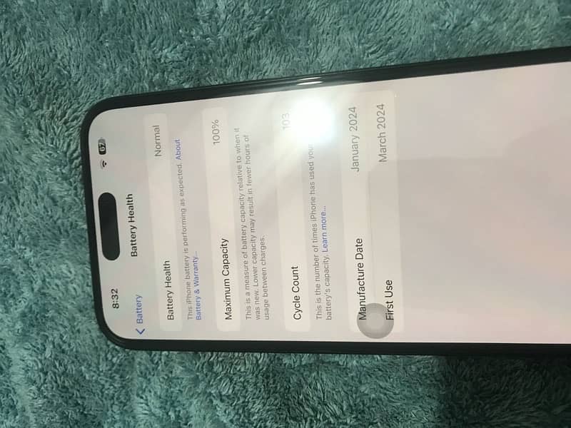 Iphone 15plus Jv 128gb Non PTA 6