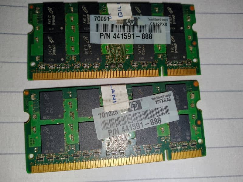 laptop ram DDR 2 (4gb) 0